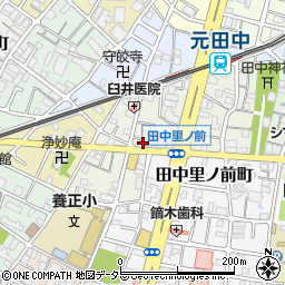 京都府京都市左京区田中野神町20-14周辺の地図