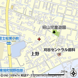 愛知県刈谷市東境町上野16周辺の地図