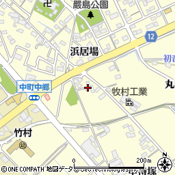 愛知県豊田市中町浜居場64周辺の地図
