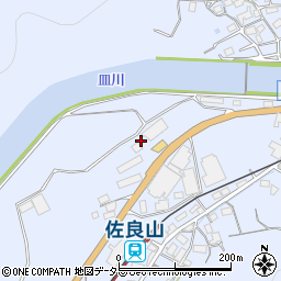 岡山県津山市高尾558周辺の地図