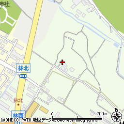 滋賀県栗東市林351周辺の地図