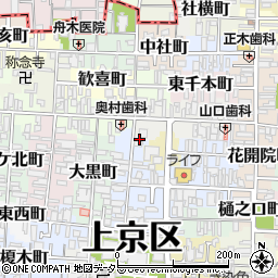 京都府京都市上京区聖天町48周辺の地図