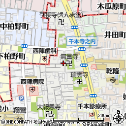 京都府京都市上京区柏清盛町952周辺の地図