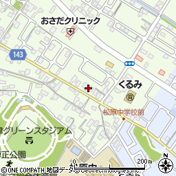 滋賀県草津市下笠町320周辺の地図