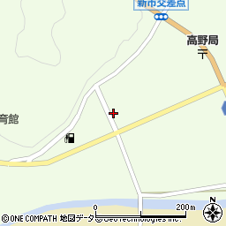 広島県庄原市高野町新市733周辺の地図