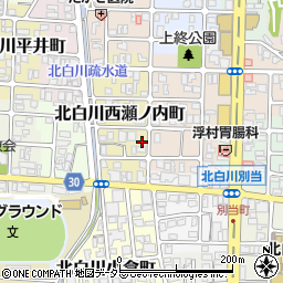別田　京都支店周辺の地図