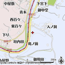 愛知県岡崎市宮石町島ノ前周辺の地図