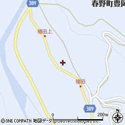 静岡県浜松市天竜区春野町豊岡1190周辺の地図