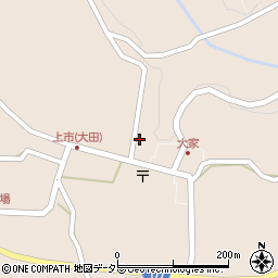 島根県大田市大代町大家1653周辺の地図