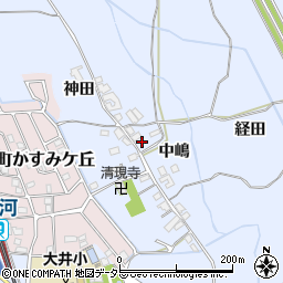 京都府亀岡市大井町並河中嶋周辺の地図