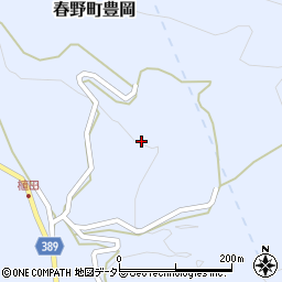 静岡県浜松市天竜区春野町豊岡940周辺の地図