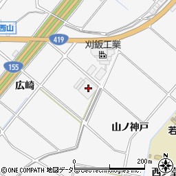 刈鈑工業株式会社周辺の地図