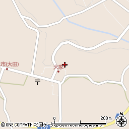 島根県大田市大代町大家1278-1周辺の地図