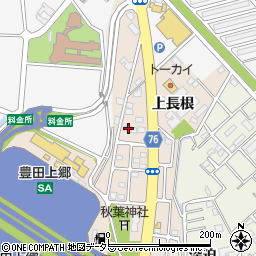 愛知県豊田市永覚町上長根34周辺の地図