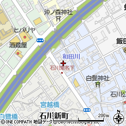 静岡県静岡市清水区石川本町17周辺の地図