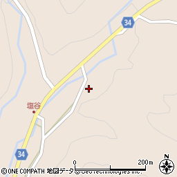 兵庫県神崎郡市川町上牛尾1201周辺の地図