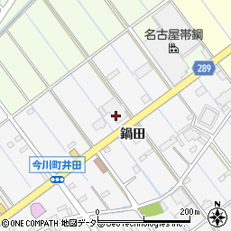 愛知県刈谷市今川町（鍋田）周辺の地図