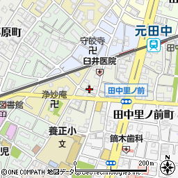 京都府京都市左京区田中野神町2-34周辺の地図