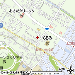 滋賀県草津市下笠町330周辺の地図