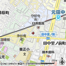 京都府京都市左京区田中野神町2-11周辺の地図