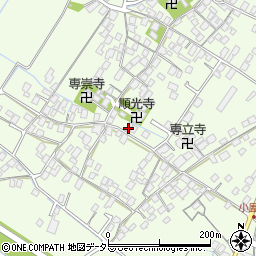 滋賀県草津市下笠町1444-1周辺の地図