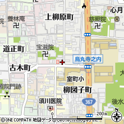 京都府京都市上京区下柳原南半町周辺の地図