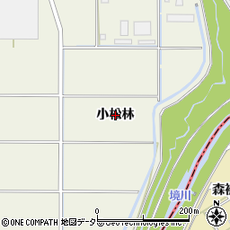 愛知県豊明市栄町（小松林）周辺の地図