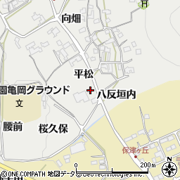 京都府亀岡市千歳町毘沙門平松34周辺の地図