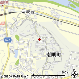 三重県四日市市朝明町2520周辺の地図