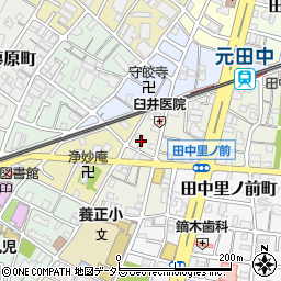 京都府京都市左京区田中野神町2周辺の地図