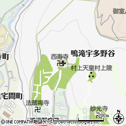 西寿寺周辺の地図