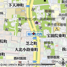 堀川寺ノ内周辺の地図