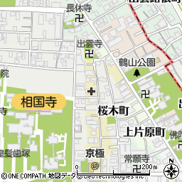 同志社大学此春寮周辺の地図