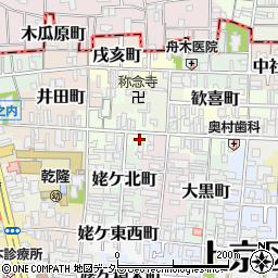 京都府京都市上京区新猪熊東町342周辺の地図