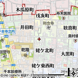 京都府京都市上京区新猪熊東町363周辺の地図