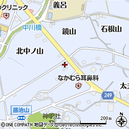 愛知県東海市荒尾町小錆周辺の地図