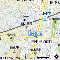 京都府京都市左京区田中野神町22-5周辺の地図