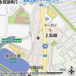 愛知県豊田市永覚町上長根33周辺の地図