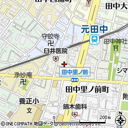 京都府京都市左京区田中野神町22-4周辺の地図