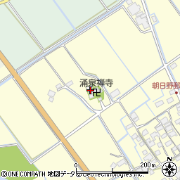 涌泉寺周辺の地図