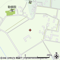 千葉県南房総市上堀周辺の地図