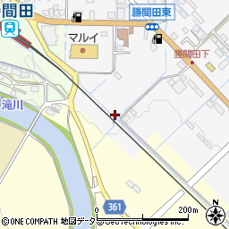 岡山県勝田郡勝央町岡49周辺の地図