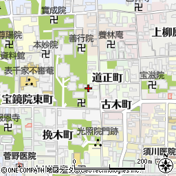 京都府京都市上京区道正町469周辺の地図