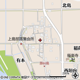 京都府亀岡市河原林町勝林島内垣地57周辺の地図