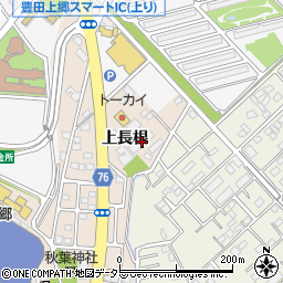 愛知県豊田市永覚町上長根36周辺の地図