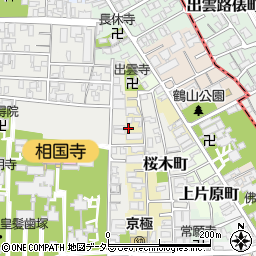 京都府京都市上京区薮之下町419-1周辺の地図