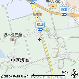 兵庫県多可郡多可町中区坂本147周辺の地図