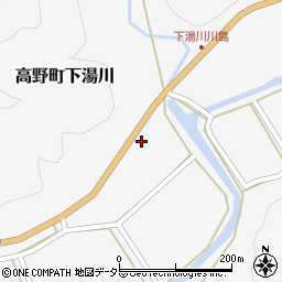 広島県庄原市高野町下湯川356周辺の地図