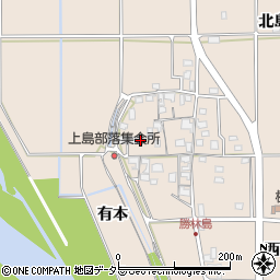 京都府亀岡市河原林町勝林島内垣地52周辺の地図