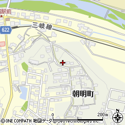 三重県四日市市朝明町2528-139周辺の地図